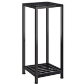 Lilybud Lily plant stand indoors-outdoors showcases greenery with sturdy support.