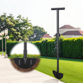 Lilyvane Edger 49in with half-moon blade creates crisp edges along sidewalks and flower beds.