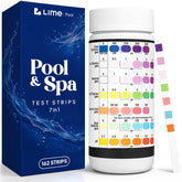 LIME POOL 162pcs 7way-strip-pack shown for bulk testing convenience.
