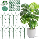 Linastu 12-pack plant stakes set for Monstera assembly supports tall stems