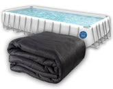 Liner Life above-ground pool liner pad 12x20 rectangle cushions the bottom for a smoother swim.