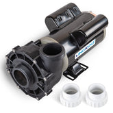 LINGXIAO SPA pump side view showing 2-speed operation for hot tubs