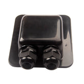 Link Solar weatherproof ABS cable entry gland for RVs, protects connections.