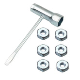 Liofairy 13x19mm wrench-scrench for quick bar adjustments on compatible Stihl models.