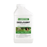 Liquid Fence repellent bottle close-up for garden protection
