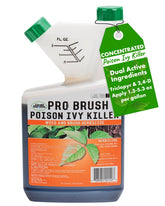 Liquid Harvest Pro Brush Poison Ivy Killer 32oz bottle for tough weed control
