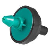 LiquiDrip 2 GPH pressure-compensating drippers in bag ensure even watering across beds.