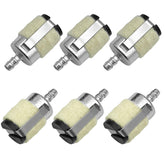 LiteTour fuel filter pack with six 0.2-inch inline filters for small engines
