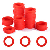 LitOrange 50pcs hose washers pack for improved outdoor hose sealing.