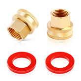 LitOrange lead-free brass connector close-up shows a secure, leak-free fit.