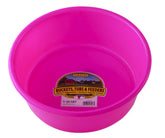 Little Giant plastic utility pan front view for versatile 5-quart farm use.
