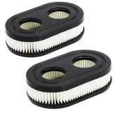 LiuTaoWMX 593260 air filter for lawn mower blocks fine particles to protect the engine.