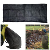 Lizeisadi universal wood chipper bag with large capacity fits many machines.