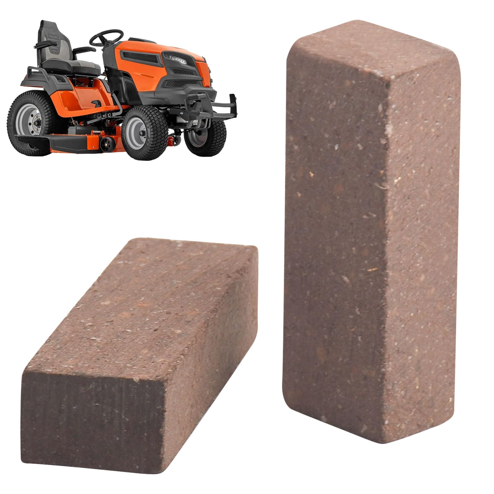 LIZEWEI 2pcs brake pads kit for lawn mower, ready for quick replacement