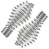 LIZEWEI BBQ Pellet Stove Spring Door Handle, front view, emphasizes secure grip and smooth operation.