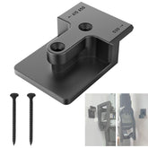 LIZEWEI blower wall mount front view showing space-saving organization