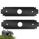 LIZEWEI 8-inch edger blade for precise lawn edging along concrete surfaces.