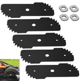 LIZEWEI edger blade set in packaging, durable 5-pack for tough edging tasks.