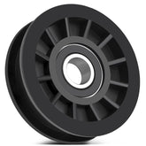 LIZEWEI 75605032 flat idler pulley close-up for precise belt guidance