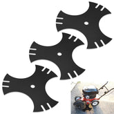 LIZEWEI universal edger blade 9x9 close-up showing solid edges for clean cuts