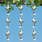 LIZOIDZSM 9pcs bird deterrents for outdoor garden protection against pigeons.