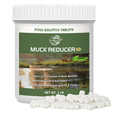 LMJP Muck Reducer bottle ready for pond muck reduction.