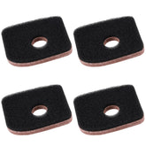 LOCOPOW 4-pack air filter 42411201800 ready for Stihl blowers, promotes cleaner intake.