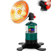 LOFUKI portable propane heater front view delivering camping warmth