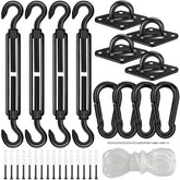 Lomoky 304 stainless steel shade sail kit for durable outdoor installations