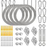 Lomoky shade sail hardware kit for durable outdoor canopy mounting.
