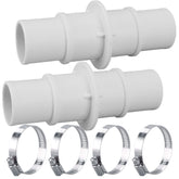 LonlyEagle pool hose adapter connector for 1-1/4 to 1-1/2 inch hoses, easy setup.