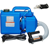 LONYEON 8L ULV fogger backpack shown in use for wide area spraying