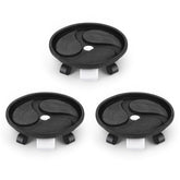 Looca plant caddy with 13-inch wheels for smooth, floor-safe movement.