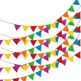 Loopjoygame pennant flags multicolor for vibrant event decoration