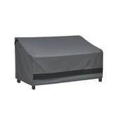 Loriano 3-seater sofa cover protecting a patio sofa from rain and debris.