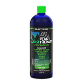 Lost Coast Plant Therapy Plant Wash bottle spraying a leaf surface for pest control.