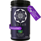 Lotus Nutrients Grow Pro Series bottle front, comprehensive nutrient blend for coco, hydro, and soil.