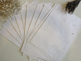 Love Rustic plantable seed paper card 25x-a5 for home printing and planting.