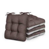 Love's cabin memory foam chair cushion for dining chairs offers plush comfort.