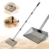 LrqzHsyl 10-inch metal chicken poop scooper head for efficient coop cleanup