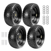LTNICER 13-inch flat-free tire for Gorilla Cart with smooth, maintenance-free rolling.