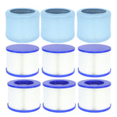 Lucasou 60% denser filter for crystal-clear spa water and easier maintenance