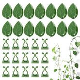 LUCKJUJU leaf-shaped wall clip holds vines discreetly for tidy growth.