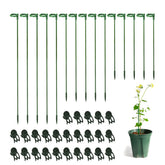 LUCKJUJU plant stake assembly steps for quick upright support