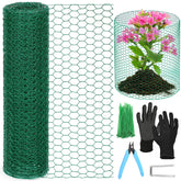 Lucomb plant protector roll 157x120-inch for customizable cages guarding outdoor plants.