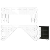 LUVCOSY Rudsta wide shelf triangle enhances plant display with stable support.