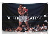 LUIVU Be the Greatest flag wall banner 3x5ft for gym decoration and motivation.