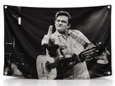 LUIVU The Man in Black flag 3x5 feet for indoor wall display