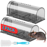 LULUCATCH humane mouse traps front view ideal for indoor use.