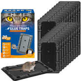 LULUCATCH prebaited glue trap designed for indoor use to capture pests.